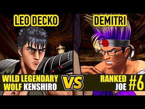 FF COTW ▰ LEO DECKO (Kenshiro) vs DEMITRI (#6 Ranked Joe) ▰ High Level Gameplay