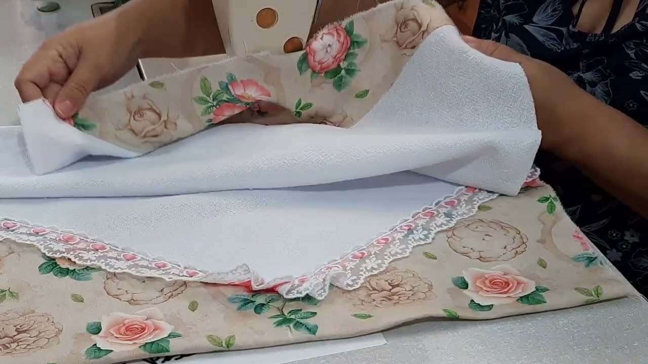 Ese modelo de pano de prato  ficou um luxo. 