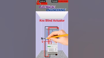 knx device blind actuator #shorts #knx #electrical #electricalengineering #buildingautomation