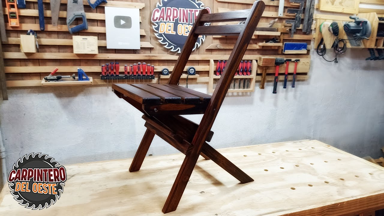 TALLER SOBRE COMO HACER UNA SILLA PLEGABLE DE MADERA / WOODEN