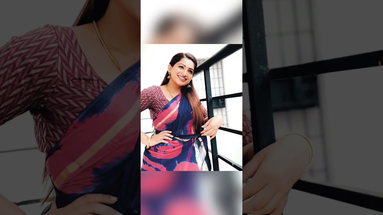 Nakshatra nagesh saree hot edit