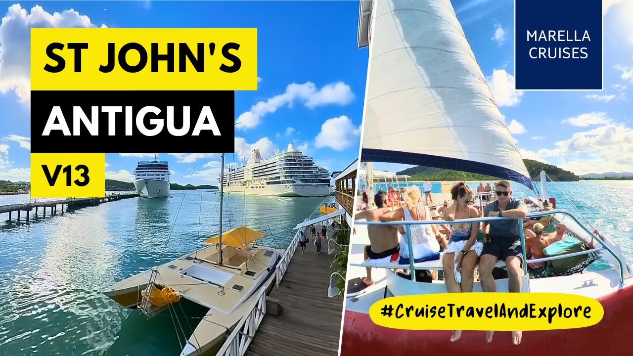 Marella Cruises | St John's Antigua | Marella Voyager | Caribbean Cruise, Paradise Islands | Vlog 13