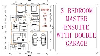 3 BEDROOM HOUSE WITH DOUBLE GARAGE