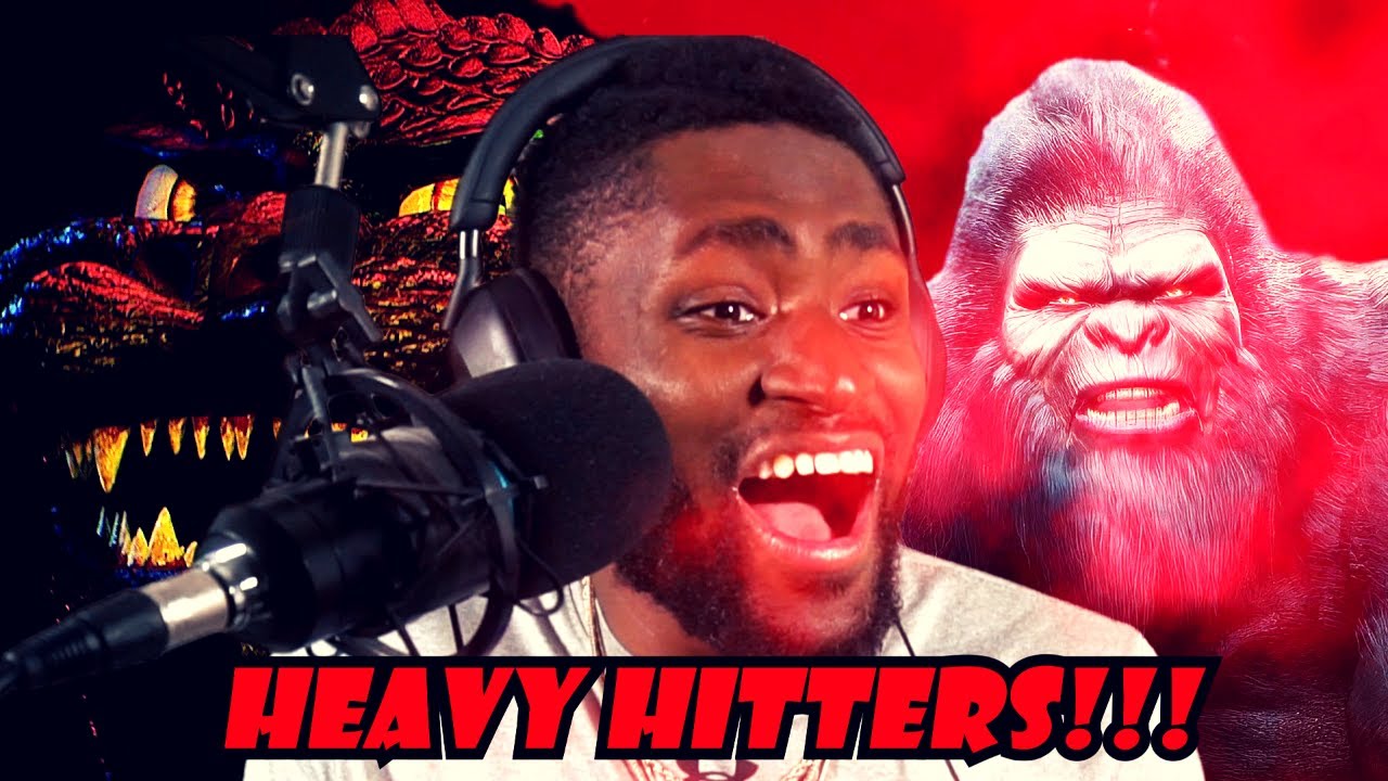 BEST BATTLE YET!!!! Godzilla vs King Kong. Epic Rap Battles of History (REACTION)