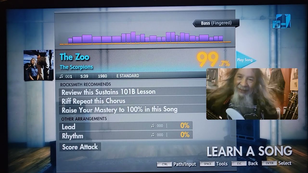 The Scorpions The Zoo Bass Rocksmith CDLC