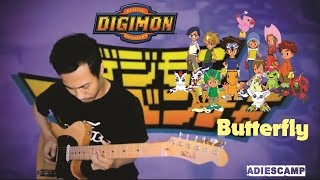 Download Lagu Digimon adventure Opening ( Butterfly ) Guitar Cover Instrumental MP3