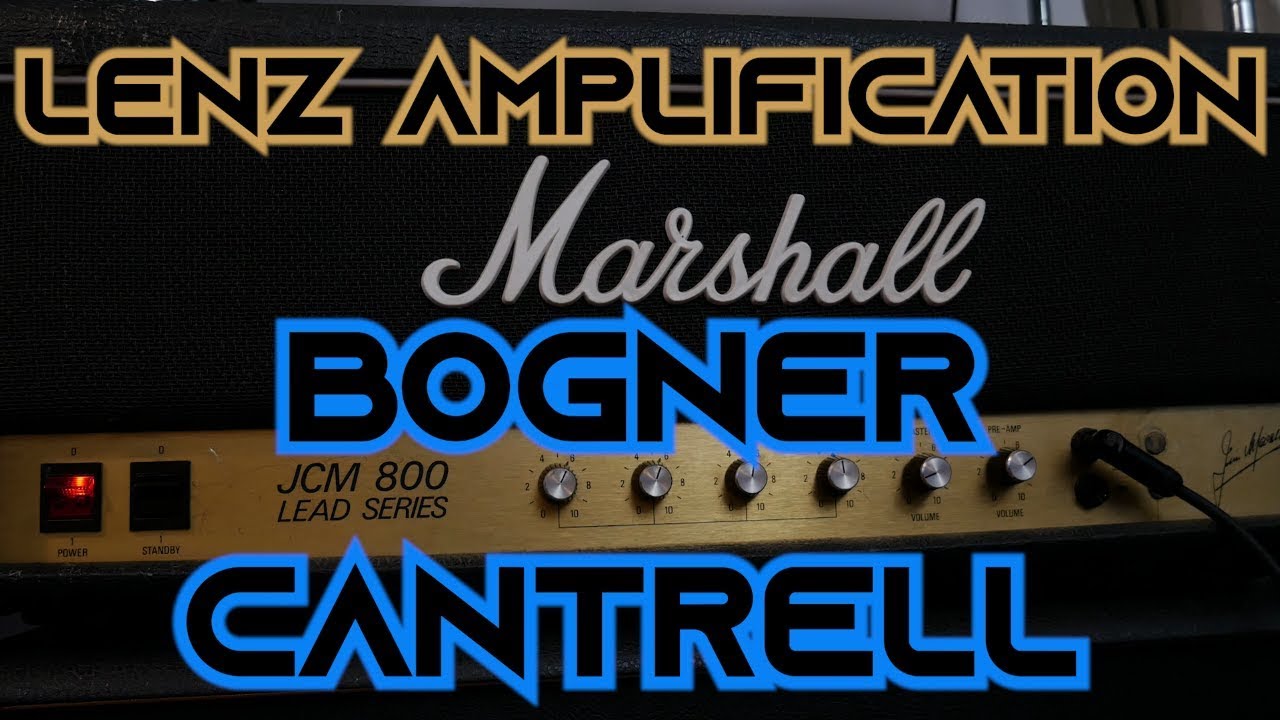 81 Marshall 2203 with Bogner Snorkler/Cantrell Mod - YouTube