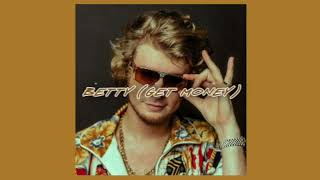betty (get money) - yung gravy [clean + sped up]