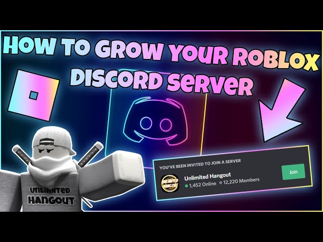 Create a roblox discord server by Colton350