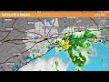 Live radar: Tracking rain moving into the Houston area this afternoon