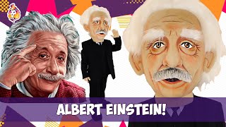 Albert Einstein Mascot Costume
