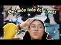 Depuración del closet!!😟 años sin hacer esto, se necesitaba...