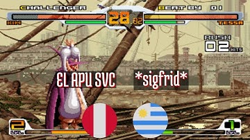 FT10 @svcsplus: EL APU SVC (PE) vs *sigfrid* (UY) [SNK vs Capcom svc Fightcade] Jul 17