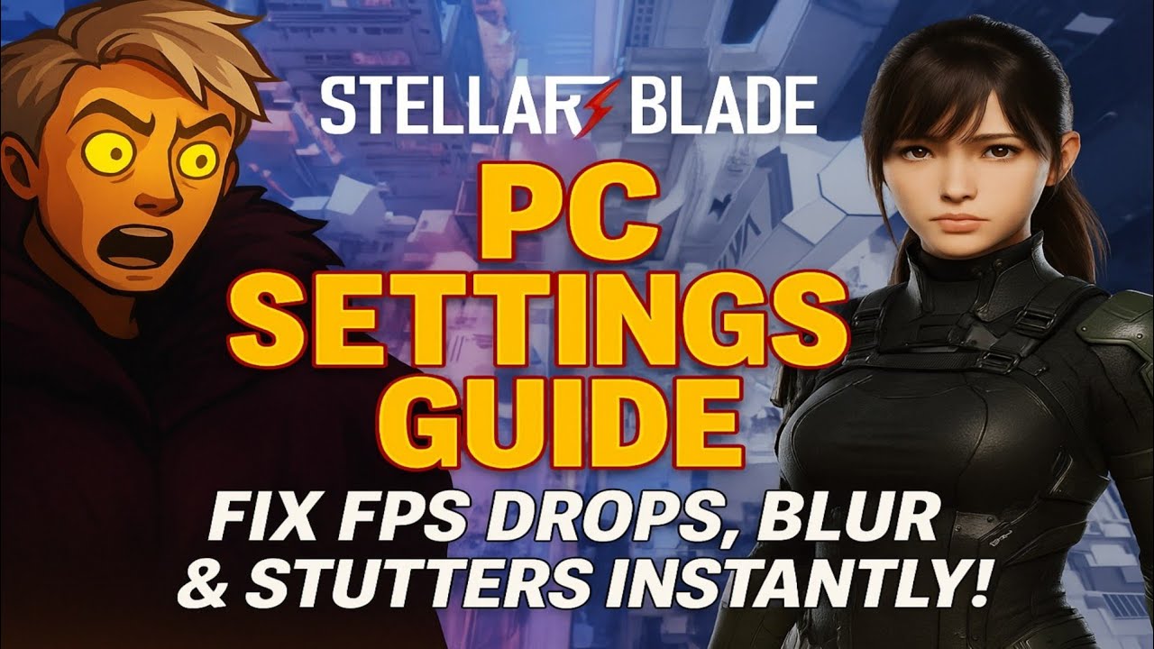 Stellar Blade PC Settings Guide – Fix FPS Drops, Blur & Stutters ...