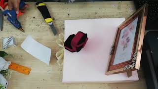 Diy Gubahan Hantaran Frame Mas Kahwin Dengan Bekas Cincin Terkini 2021