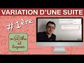 Dterminer le sens de variation dune suite  premire esm et techno