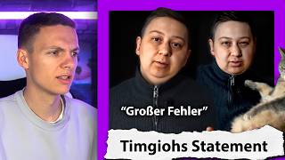 Timgiohs Statement zu den Lügen / Rezos Statement zu Kritik (+News)