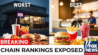 We Ranked Popular Restaurant Chains Worst To Best (And Why!)