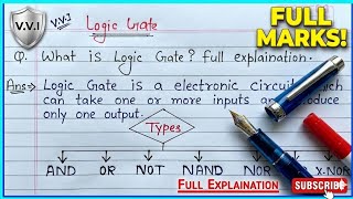 Logic Gates Explained: What is Logic Gate? AND, OR NOT gate