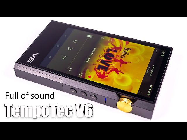 TempoTec V6 affordable Android player review - YouTube