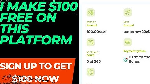Brand New! $100 Sign Up Bonus#Tornado Cash#Free USDT Mining Site