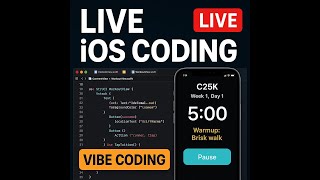 Vibe Coding a Couch to 5K iOS App | Live Swift & Xcode Build with Cursor AI