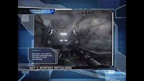 Terminator 3: The Redemption PlayStation 2 Gameplay - Act