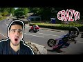 Stoned Reaction to Isle of Man TT *INSANE* || TT Road racing isle of man