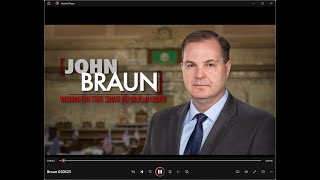 Senate Republican Leader John Braun updates us on the 2025 legislative session in Washington.