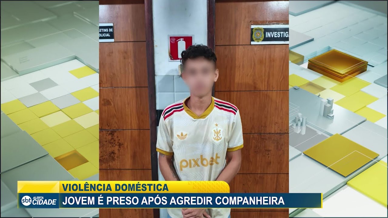 VIOLÊNCIA DOMÉSTICA: JOVEM É PRESO APÓS AGREDIR COMPANHEIRA