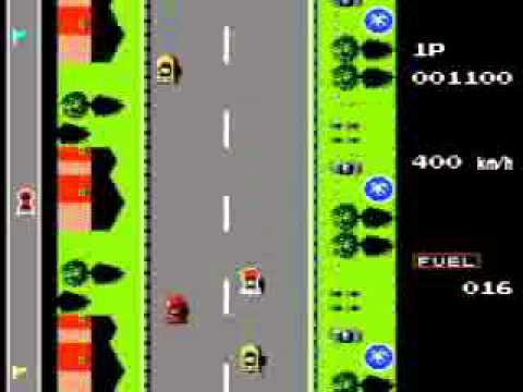 NES - Road Fighter .flv
