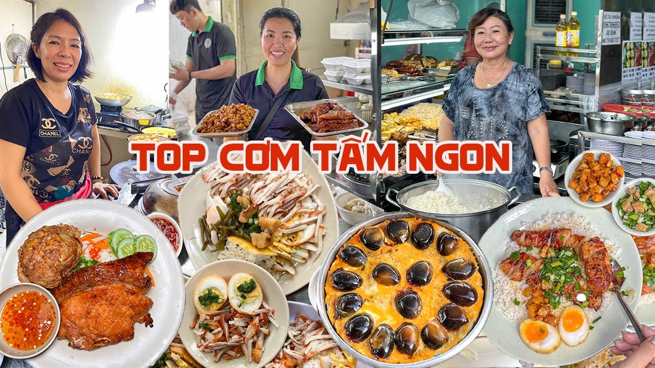 Tổng hợp 19 QUÁN CƠM TẤM NGON RẺ nhiều người ghé ăn nhất Sài Gòn 2025| Địa điểm ăn uống