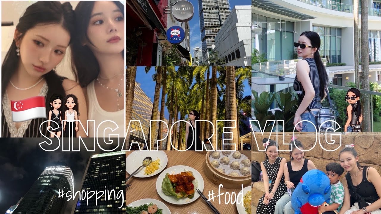 【VLOG】シンガポール🇸🇬爆食/買い物/初ユニバも🌏満喫旅🥰✨