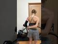 肘の怪我によりお外を走れないので、家の中で🚴♀️スマートトレーナー組み立てるのに時間かかりすぎて白目剥きそうだった笑左手は添えるだけ😇