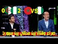 نقاش ناري بين محلل جزائري وتونسي ومغربي يتحول إلى فوضى بعد خسارة الجزائر ضد نيجيريا نقاش ناري بين محلل جزائري وتونسي ومغربي يتحول إلى فوضى بعد خسارة الجزائر ضد نيجيريا
