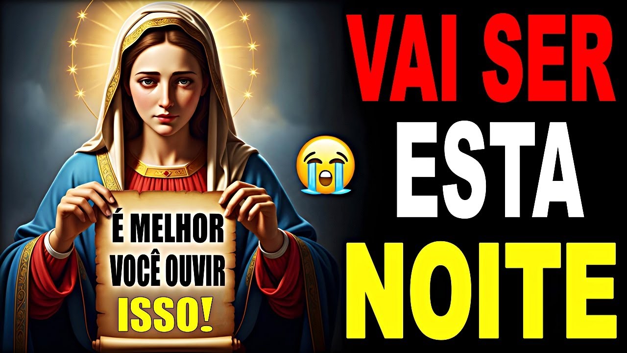 A VIRGEM MARIA FAZ UM ALERTA: MEU FILHO, NÃO DEIXE PASSAR