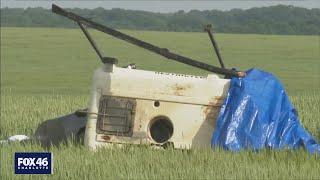 Pilot killed after crop-dusting chopper gets entangled in power lines