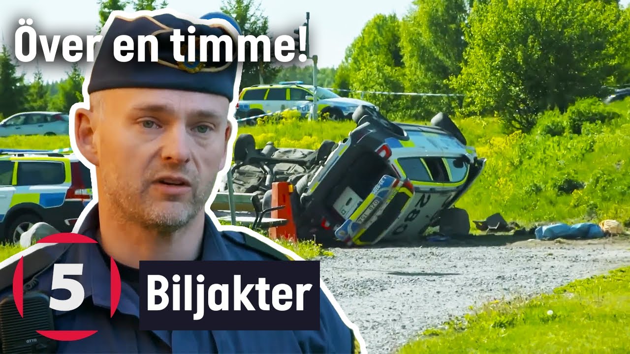 Trafikpoliserna | Några av de GALNASTE BILJAKTERNA | Kanal 5 Sverige
