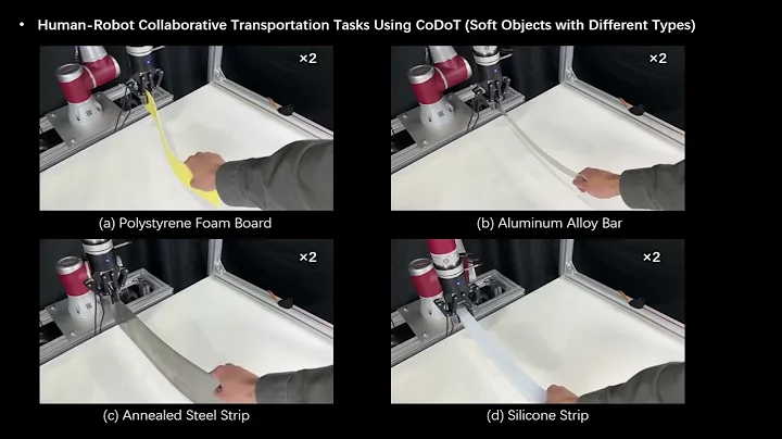 Human-Robot Collaborative Transportation of Deformable Objects