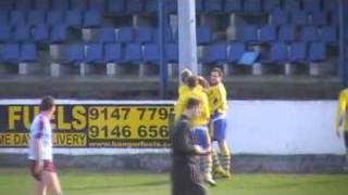 Bangor V Limavady United 26Th March 2011
