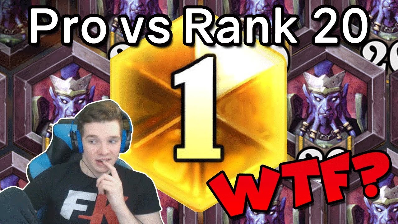 Rank 1 LEGEND vs Rank 20 - Hearthstone - Funny Moments