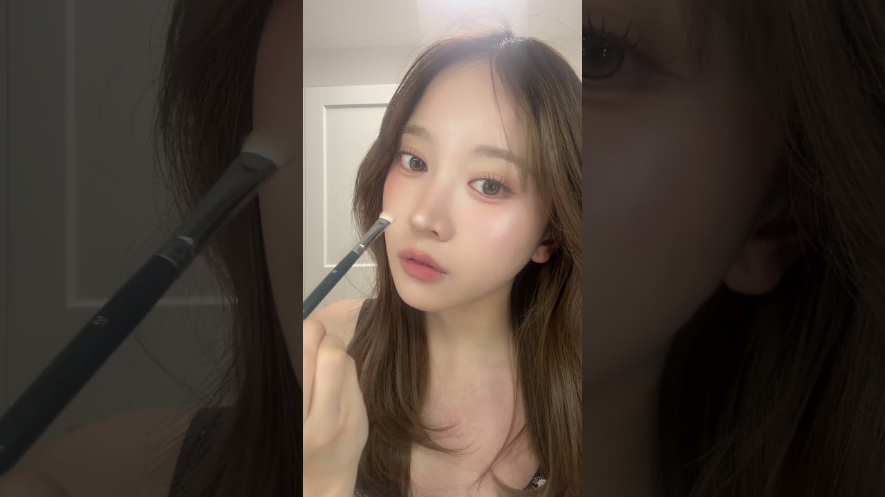 鏡みたいに輝いてくれるSELVEハイライト🌟ひと塗りしただけでこの仕上がりすごい🫶