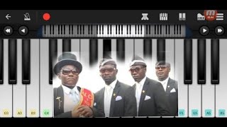 Cara Bermain Piano coffin dance di hp android screenshot 3
