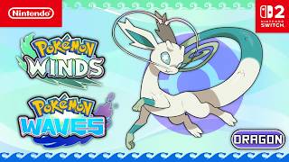 Pokmon Winds U0026 Waves  Every New Eeveelution