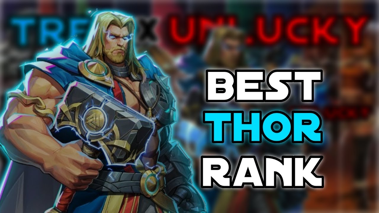 The Best Thor Player In Platinum Marvel Rivals