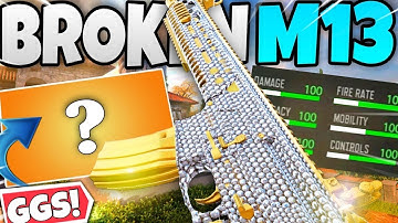 M13 Best Gunsmith Loadout | Fast ADS + 0 Recoil | M13 Best Attachments | Season 11 COD Mobile#codm