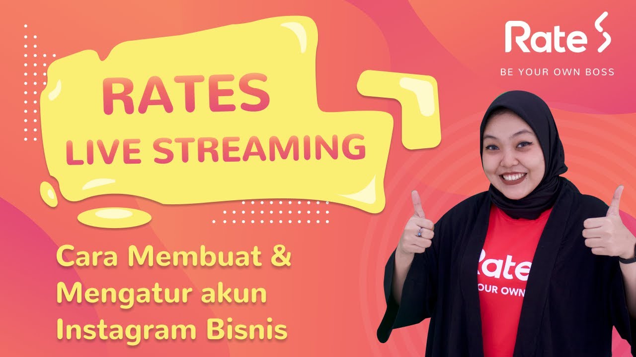 Live Streaming Ep. 7 Cara Membuat dan Mengatur akun Instagram Bisnis