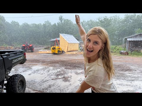Thumbnail for We Raced the Rain to Finish Our Kiln Build… Doors, Insulation & Chaos!