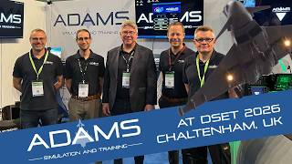 🏆 Best Exhibit – DSET 2026! ADAMS Simulation and Training