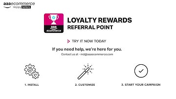 Loyalty Rewards Referral Point